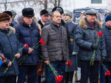 5 декабря 2017г. Москва. Торжественного мероприятия в честь годовщины открытия Мемориального комплекса, посвященного городам воинской славы на Поклонной горе. Фото предоставлено Союзом Городов Воинской Славы России